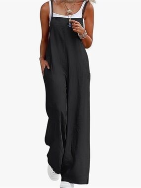 Womens Casual Loose Jumpsuit/Romper sz Small